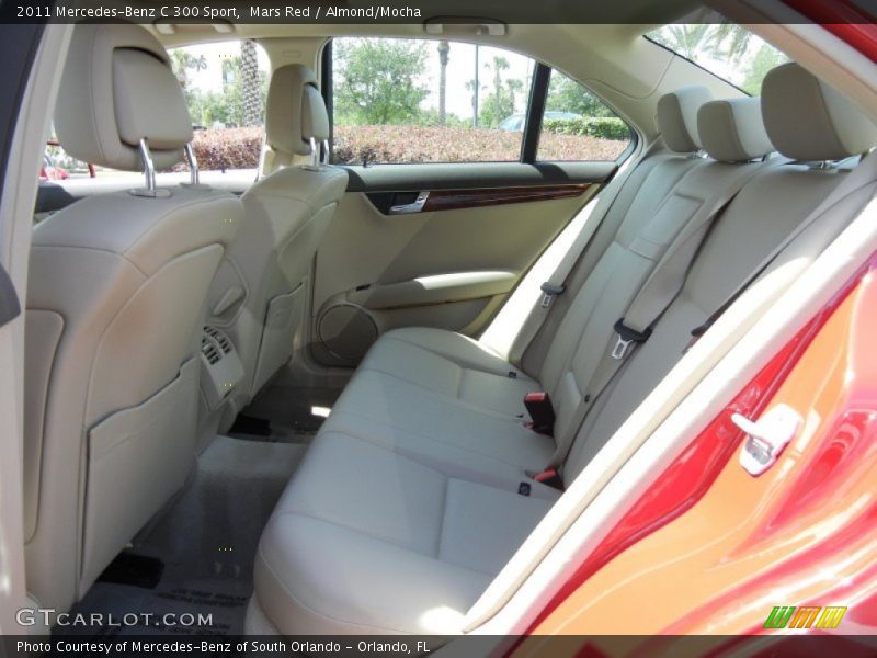 Mars Red / Almond/Mocha 2011 Mercedes-Benz C 300 Sport