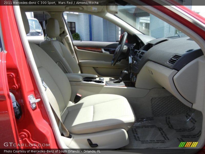 Mars Red / Almond/Mocha 2011 Mercedes-Benz C 300 Sport