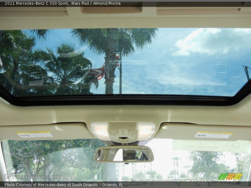 Mars Red / Almond/Mocha 2011 Mercedes-Benz C 300 Sport