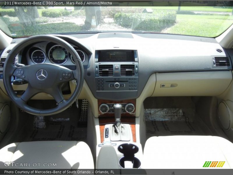 Mars Red / Almond/Mocha 2011 Mercedes-Benz C 300 Sport