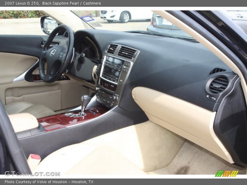 Black Sapphire Pearl / Cashmere 2007 Lexus IS 250