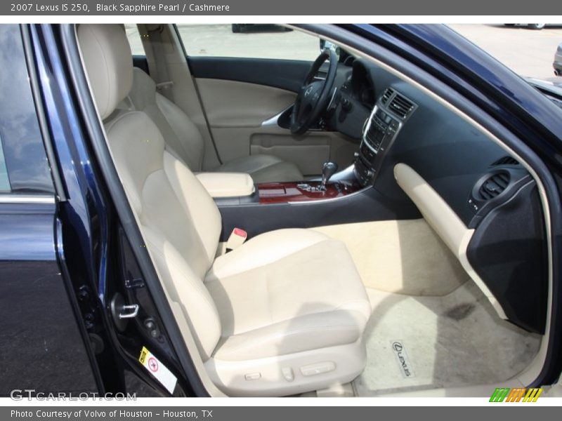 Black Sapphire Pearl / Cashmere 2007 Lexus IS 250