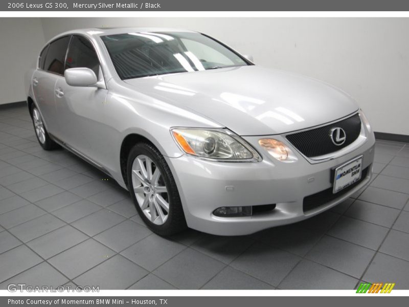 Mercury Silver Metallic / Black 2006 Lexus GS 300