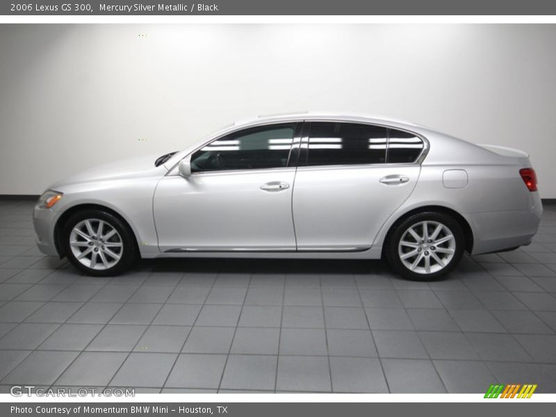 Mercury Silver Metallic / Black 2006 Lexus GS 300
