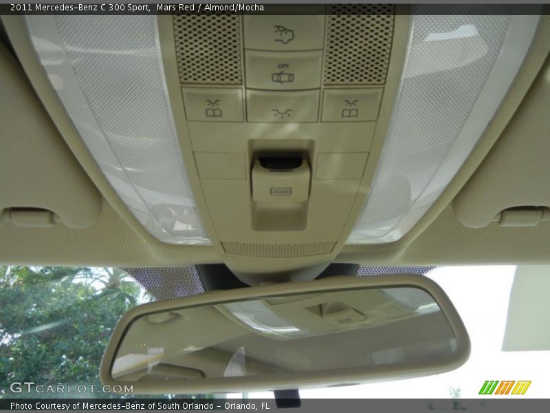 Mars Red / Almond/Mocha 2011 Mercedes-Benz C 300 Sport