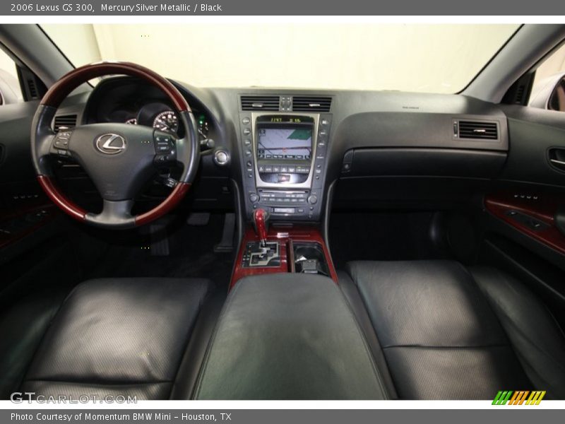 Mercury Silver Metallic / Black 2006 Lexus GS 300