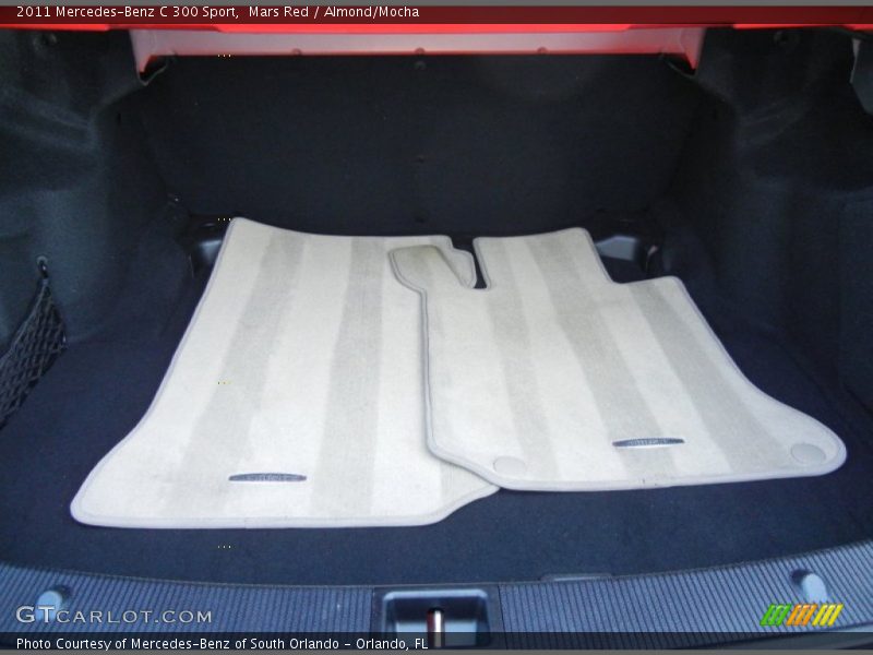 Mars Red / Almond/Mocha 2011 Mercedes-Benz C 300 Sport