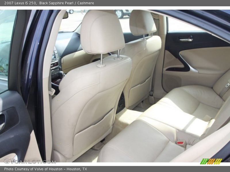 Black Sapphire Pearl / Cashmere 2007 Lexus IS 250