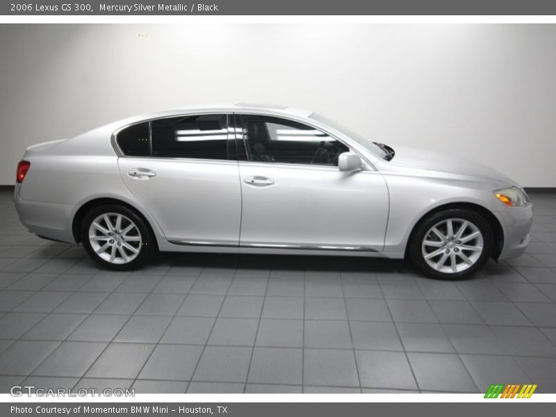 Mercury Silver Metallic / Black 2006 Lexus GS 300