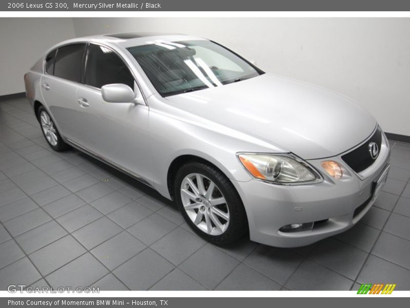 Mercury Silver Metallic / Black 2006 Lexus GS 300