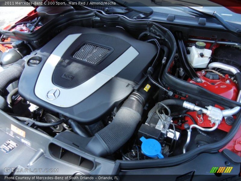 Mars Red / Almond/Mocha 2011 Mercedes-Benz C 300 Sport