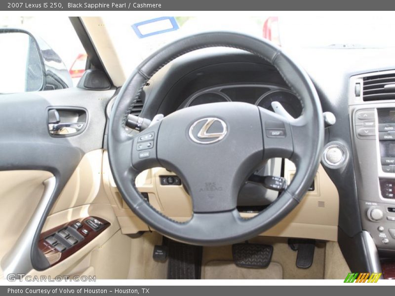 Black Sapphire Pearl / Cashmere 2007 Lexus IS 250