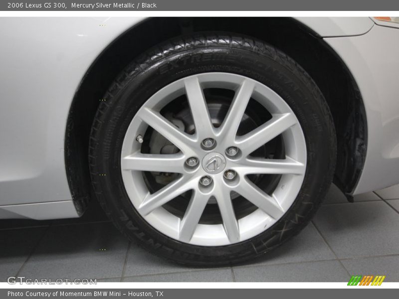 Mercury Silver Metallic / Black 2006 Lexus GS 300