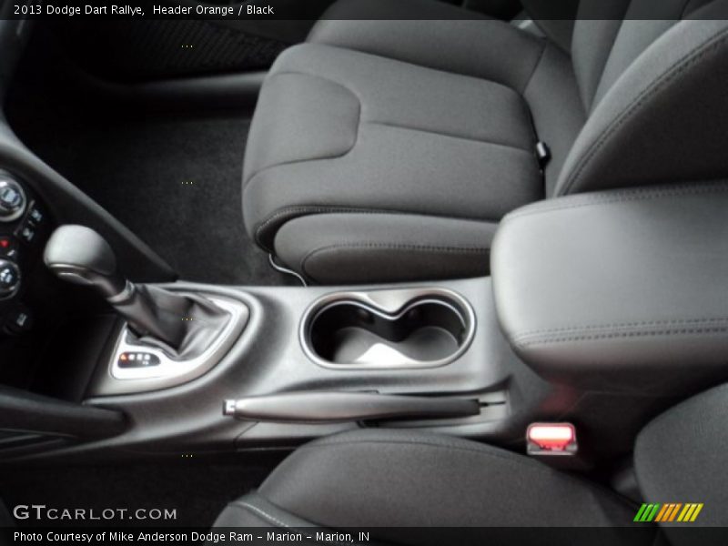 Header Orange / Black 2013 Dodge Dart Rallye