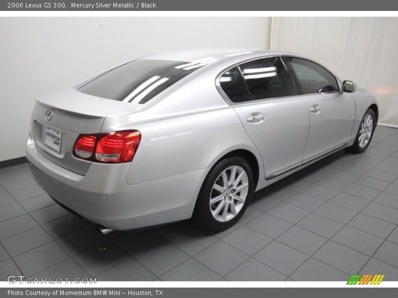 Mercury Silver Metallic / Black 2006 Lexus GS 300
