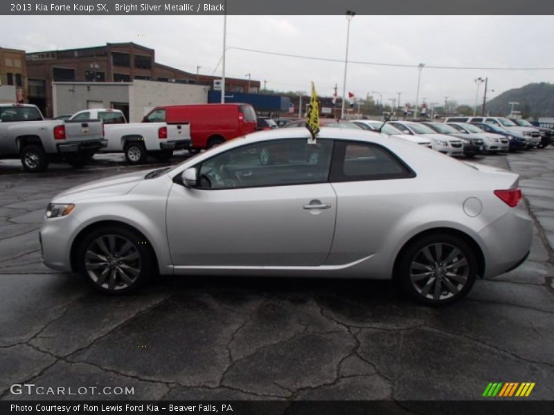 Bright Silver Metallic / Black 2013 Kia Forte Koup SX