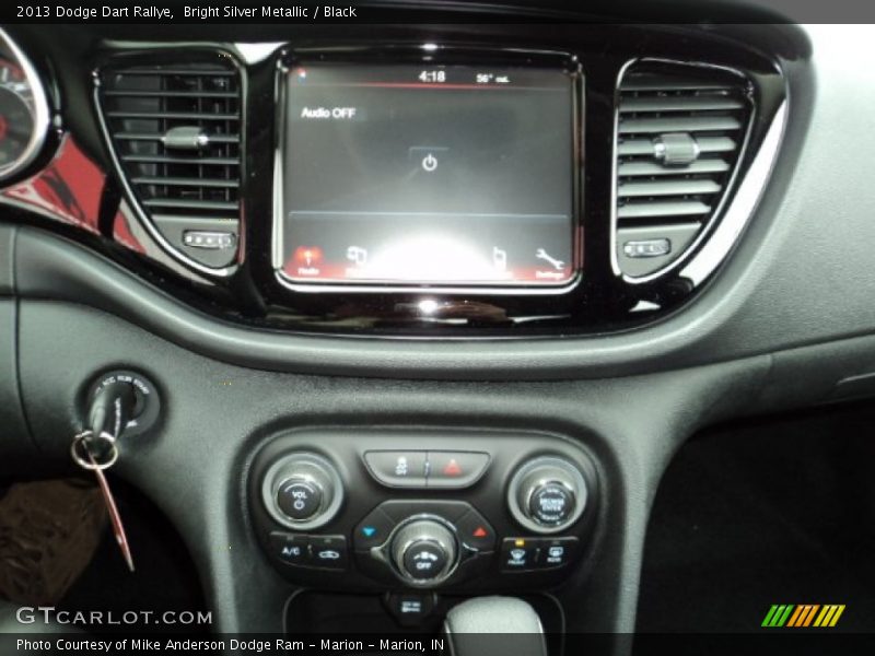 Bright Silver Metallic / Black 2013 Dodge Dart Rallye