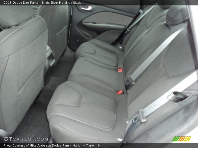 Bright Silver Metallic / Black 2013 Dodge Dart Rallye