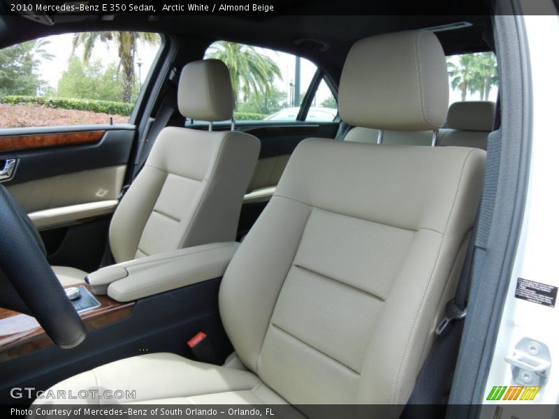 Arctic White / Almond Beige 2010 Mercedes-Benz E 350 Sedan