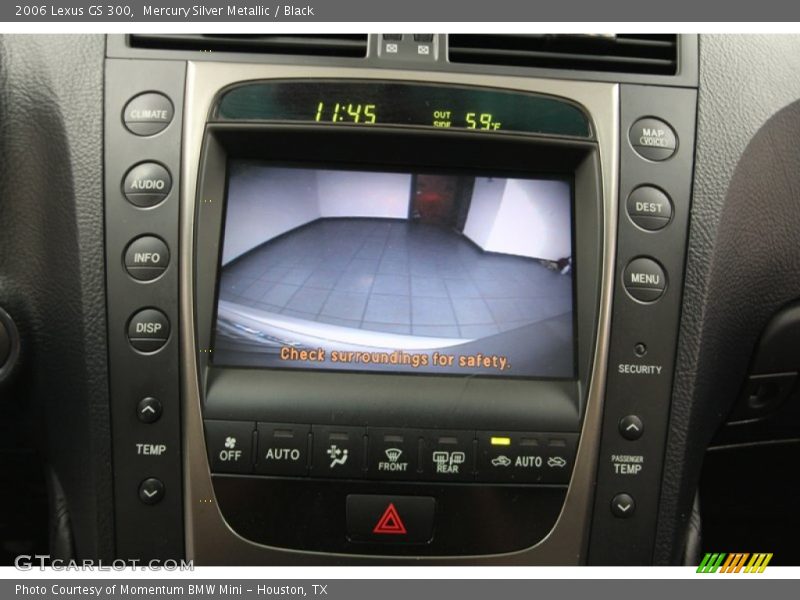 Mercury Silver Metallic / Black 2006 Lexus GS 300