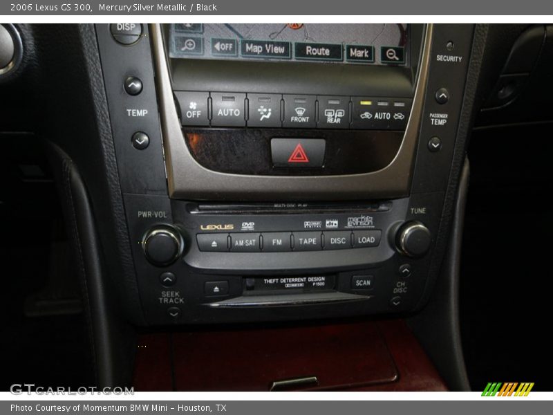 Mercury Silver Metallic / Black 2006 Lexus GS 300