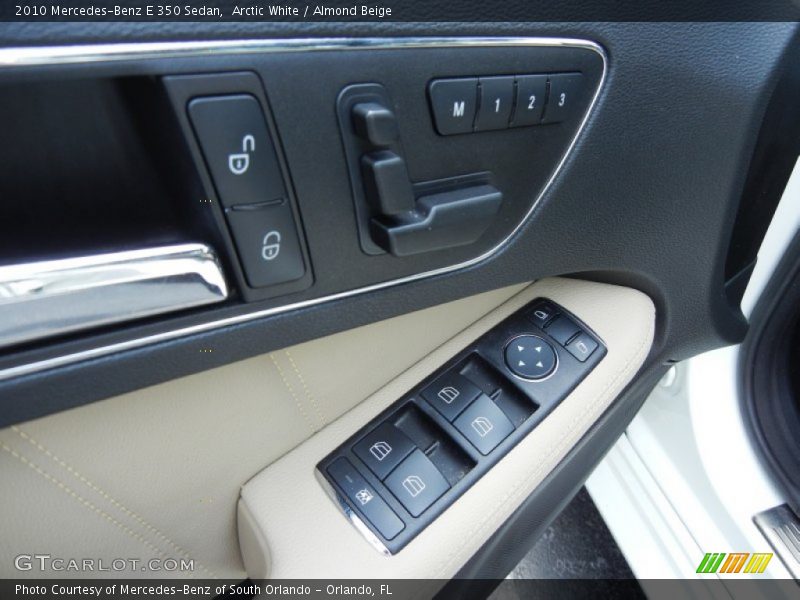 Arctic White / Almond Beige 2010 Mercedes-Benz E 350 Sedan