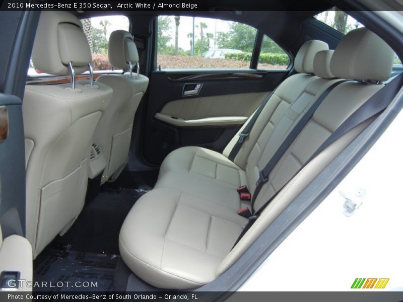Arctic White / Almond Beige 2010 Mercedes-Benz E 350 Sedan