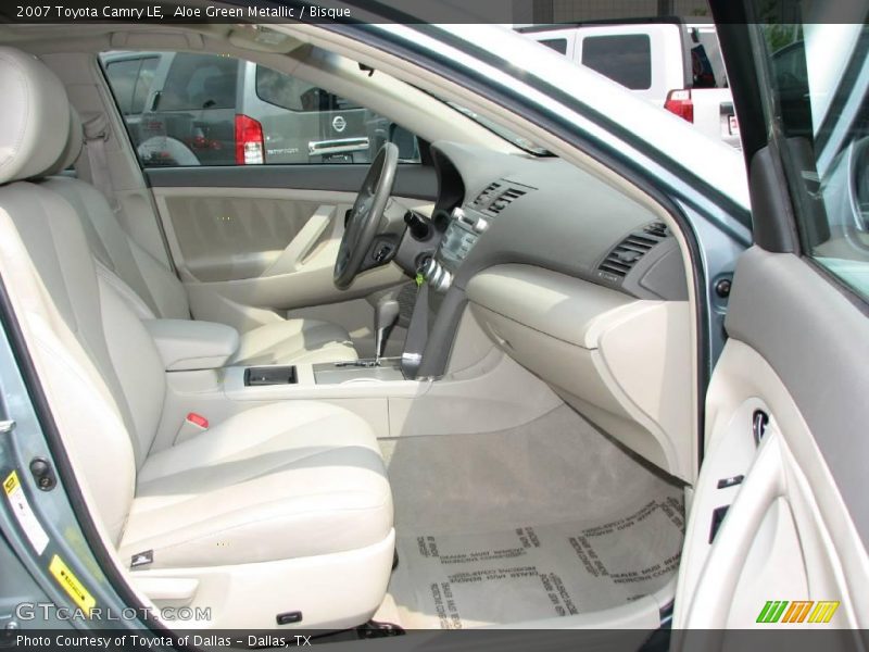 Aloe Green Metallic / Bisque 2007 Toyota Camry LE