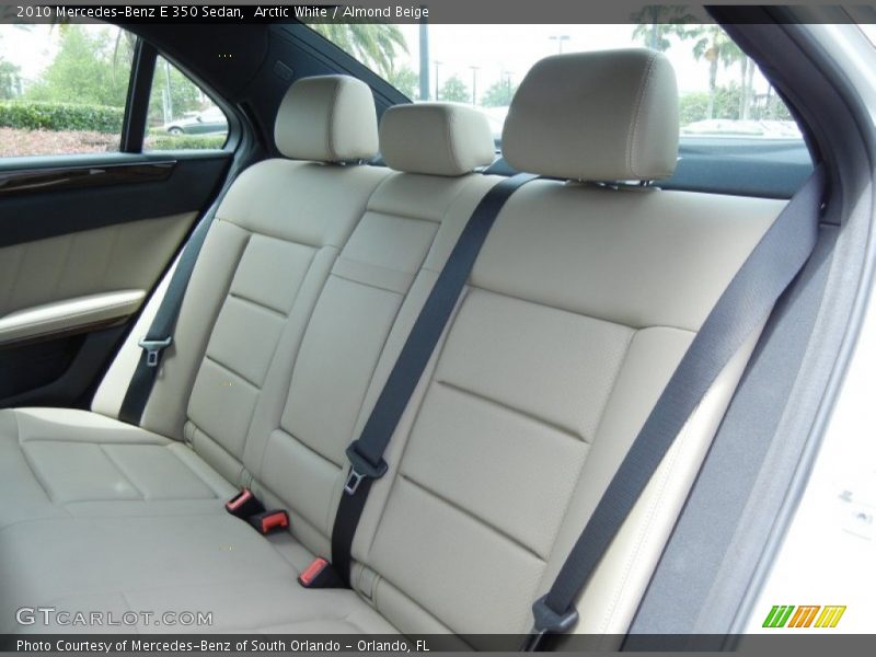 Arctic White / Almond Beige 2010 Mercedes-Benz E 350 Sedan