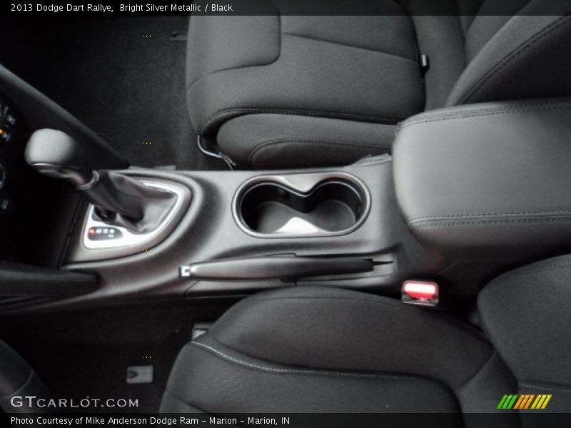 Bright Silver Metallic / Black 2013 Dodge Dart Rallye