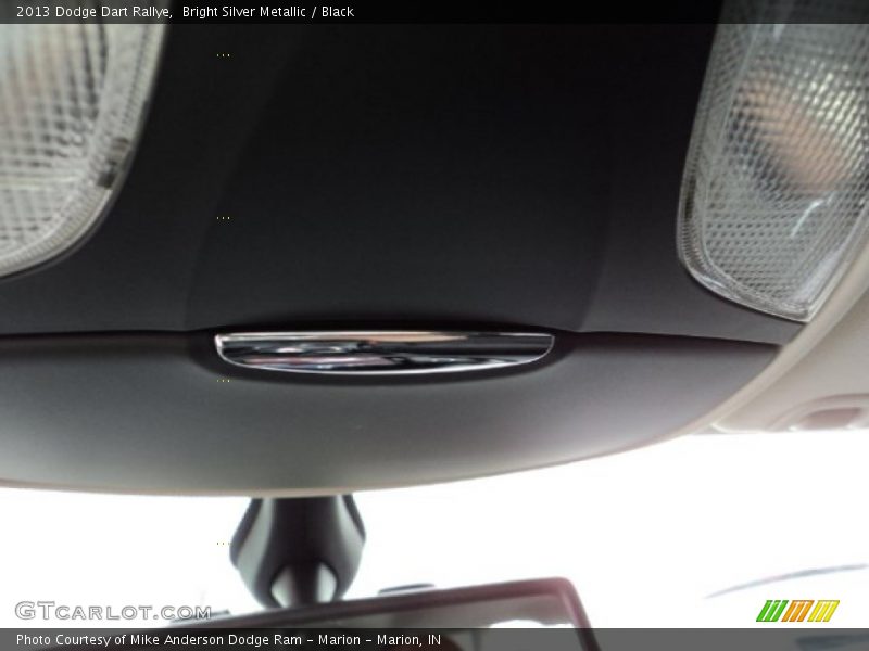 Bright Silver Metallic / Black 2013 Dodge Dart Rallye