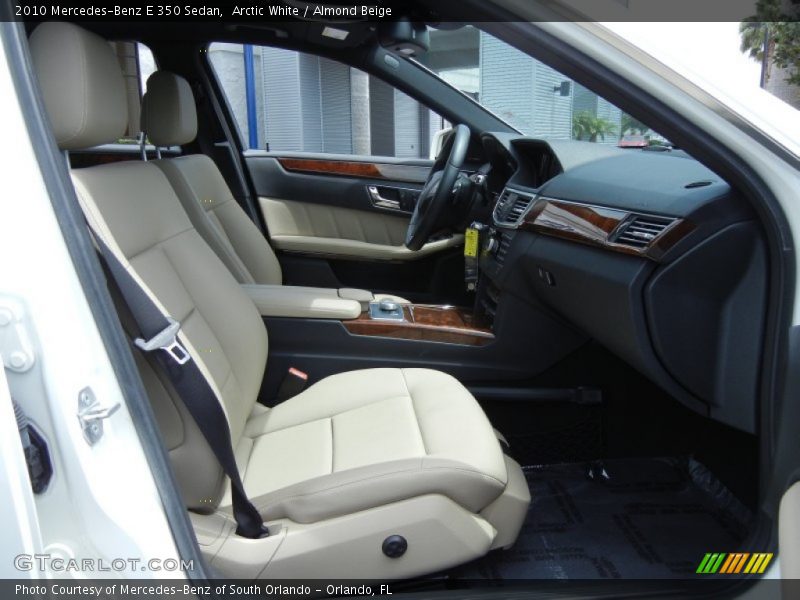 Arctic White / Almond Beige 2010 Mercedes-Benz E 350 Sedan