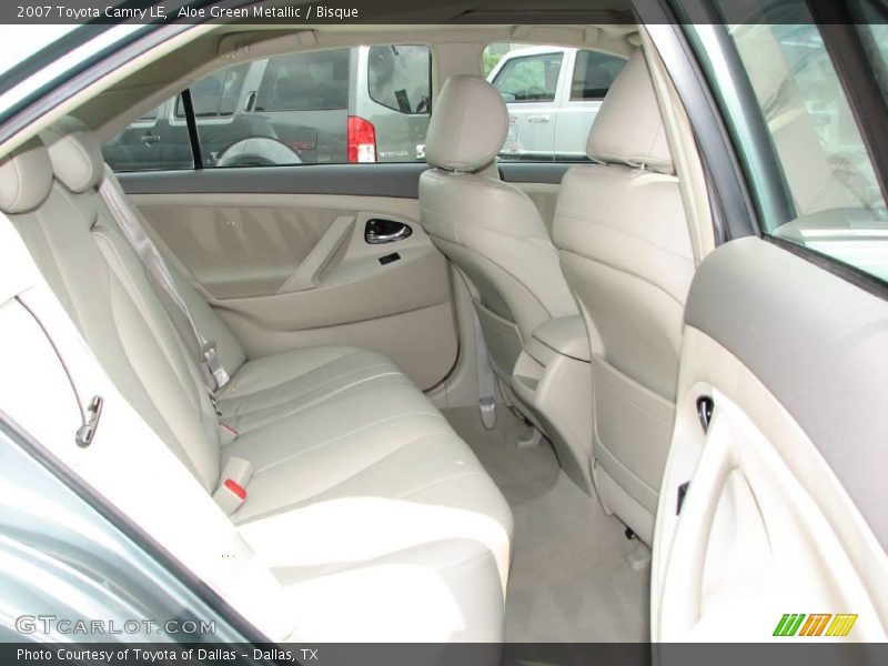 Aloe Green Metallic / Bisque 2007 Toyota Camry LE