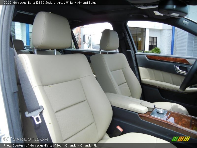 Arctic White / Almond Beige 2010 Mercedes-Benz E 350 Sedan