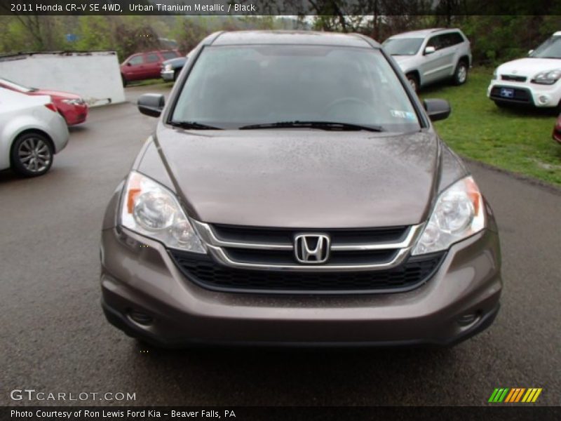 Urban Titanium Metallic / Black 2011 Honda CR-V SE 4WD