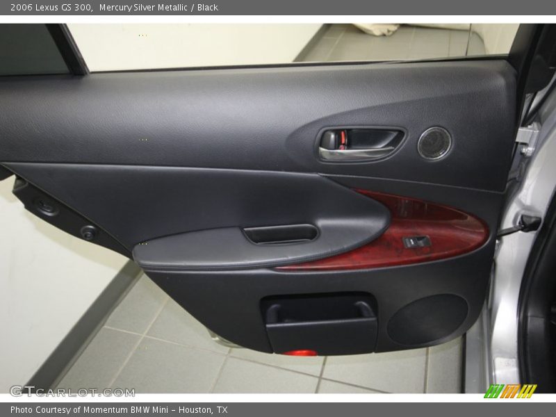 Mercury Silver Metallic / Black 2006 Lexus GS 300