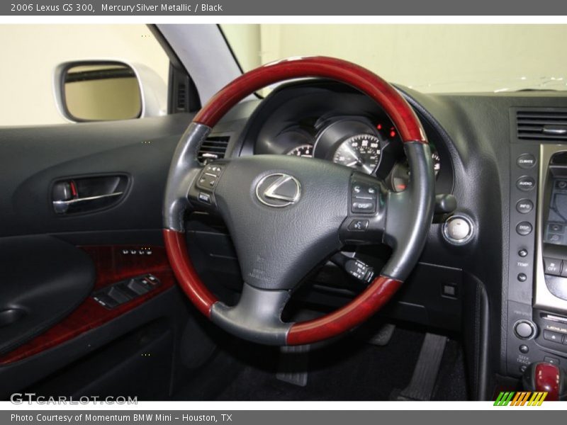 Mercury Silver Metallic / Black 2006 Lexus GS 300
