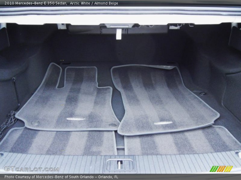 Arctic White / Almond Beige 2010 Mercedes-Benz E 350 Sedan