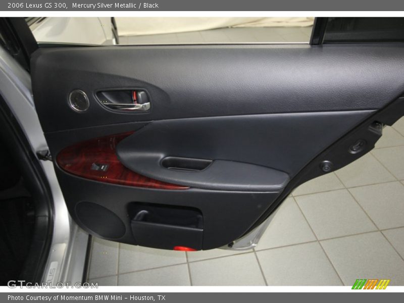 Mercury Silver Metallic / Black 2006 Lexus GS 300