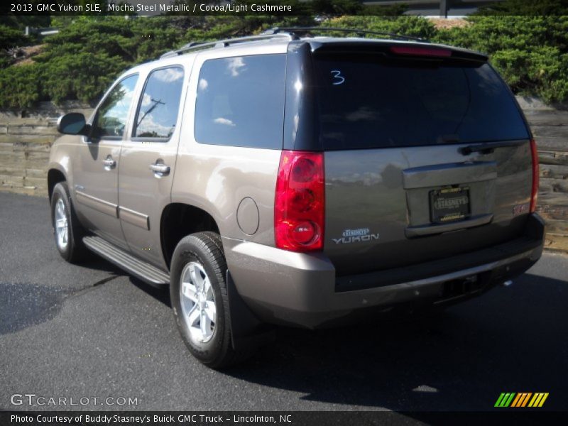 Mocha Steel Metallic / Cocoa/Light Cashmere 2013 GMC Yukon SLE