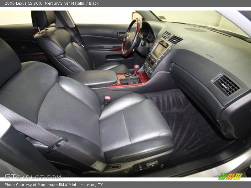 Mercury Silver Metallic / Black 2006 Lexus GS 300