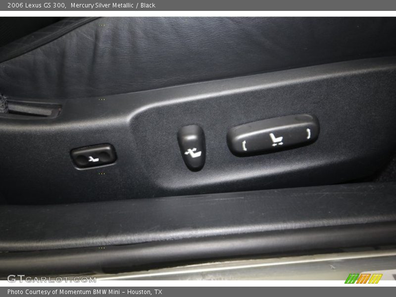Mercury Silver Metallic / Black 2006 Lexus GS 300