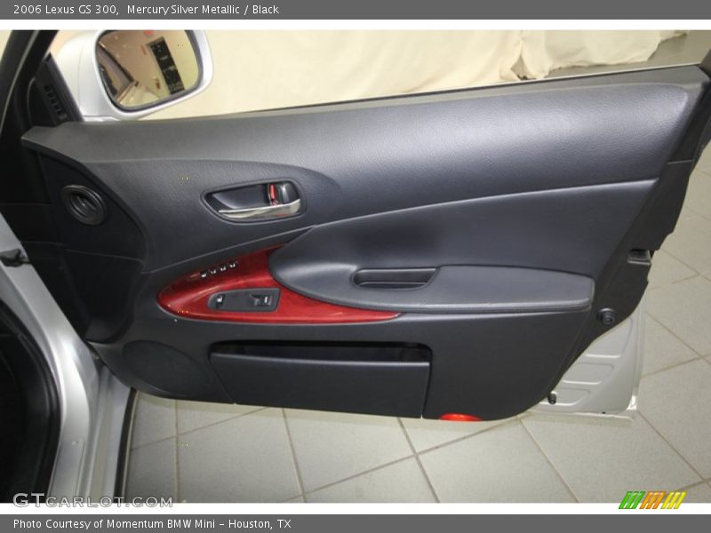 Mercury Silver Metallic / Black 2006 Lexus GS 300