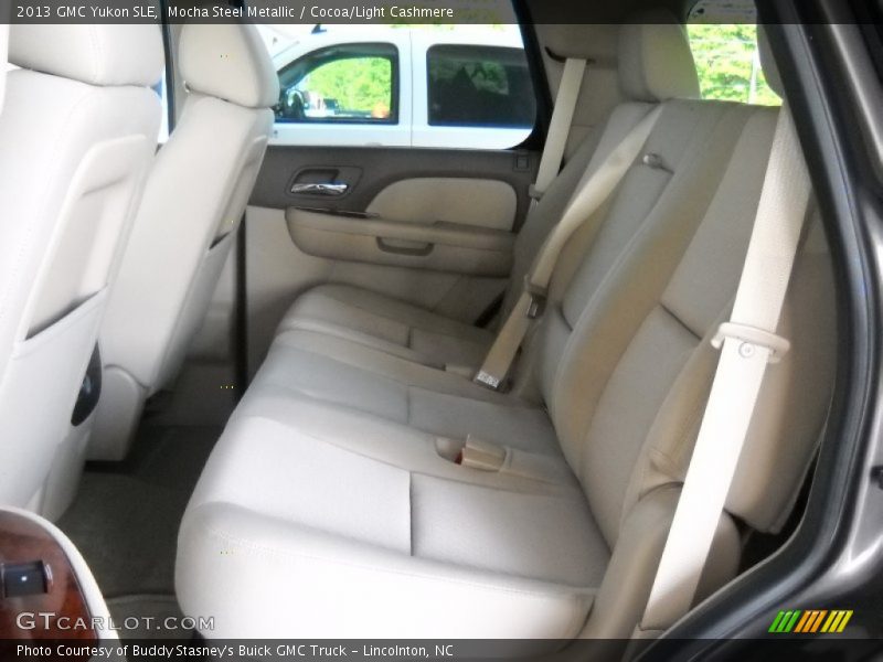 Mocha Steel Metallic / Cocoa/Light Cashmere 2013 GMC Yukon SLE