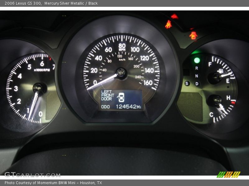 Mercury Silver Metallic / Black 2006 Lexus GS 300