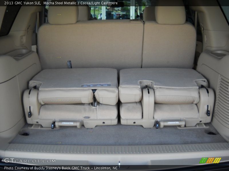 Mocha Steel Metallic / Cocoa/Light Cashmere 2013 GMC Yukon SLE
