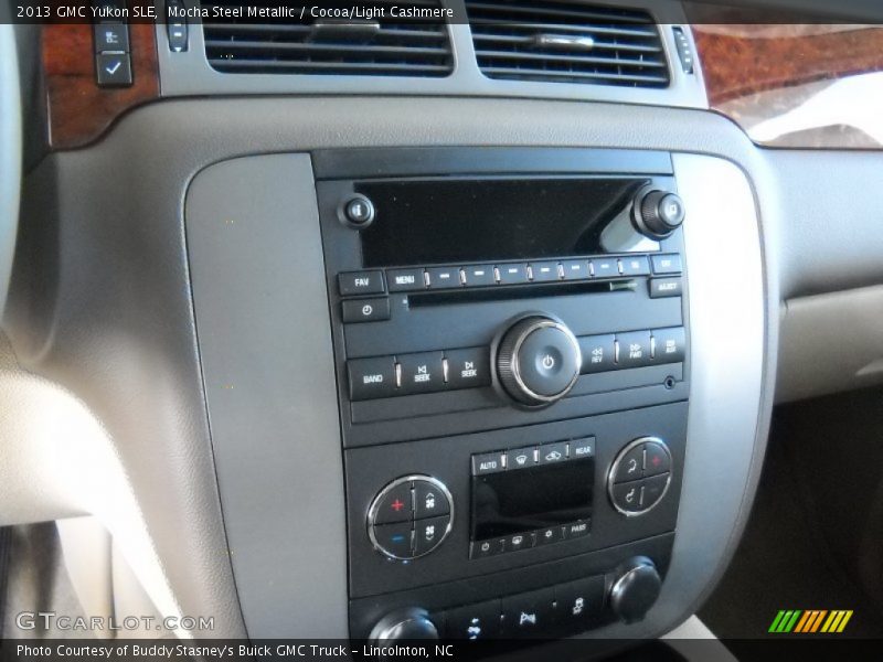 Mocha Steel Metallic / Cocoa/Light Cashmere 2013 GMC Yukon SLE