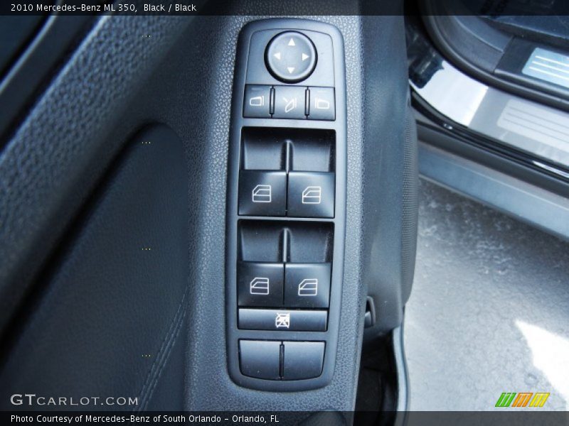 Black / Black 2010 Mercedes-Benz ML 350