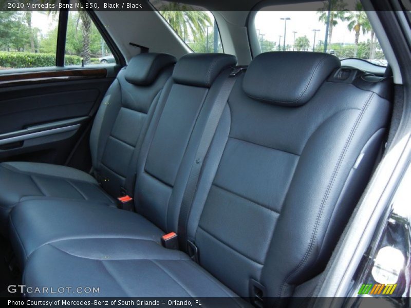 Black / Black 2010 Mercedes-Benz ML 350