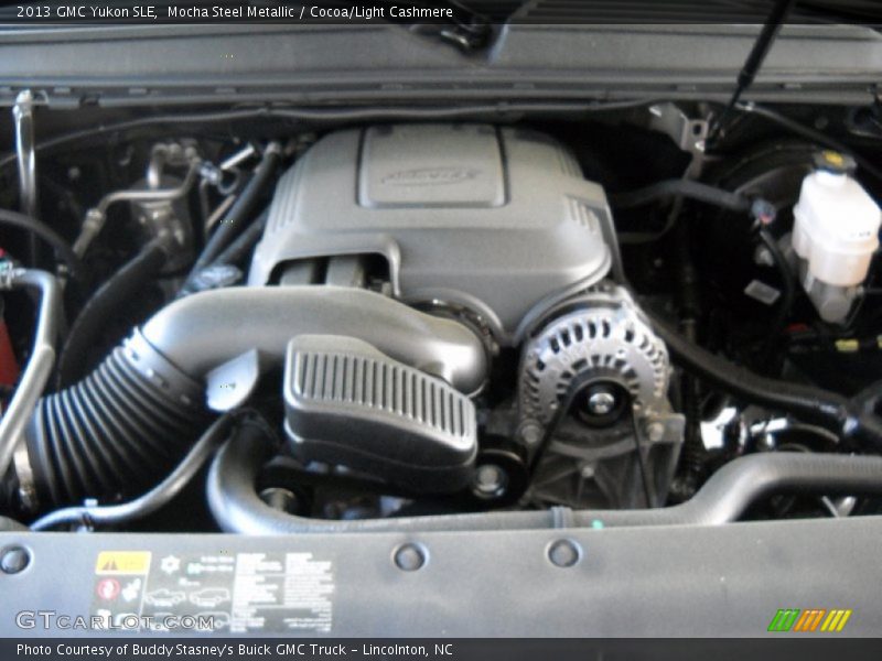 Mocha Steel Metallic / Cocoa/Light Cashmere 2013 GMC Yukon SLE